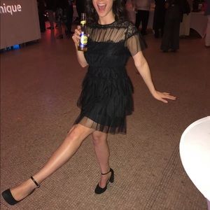 Black Zara cocktail dress